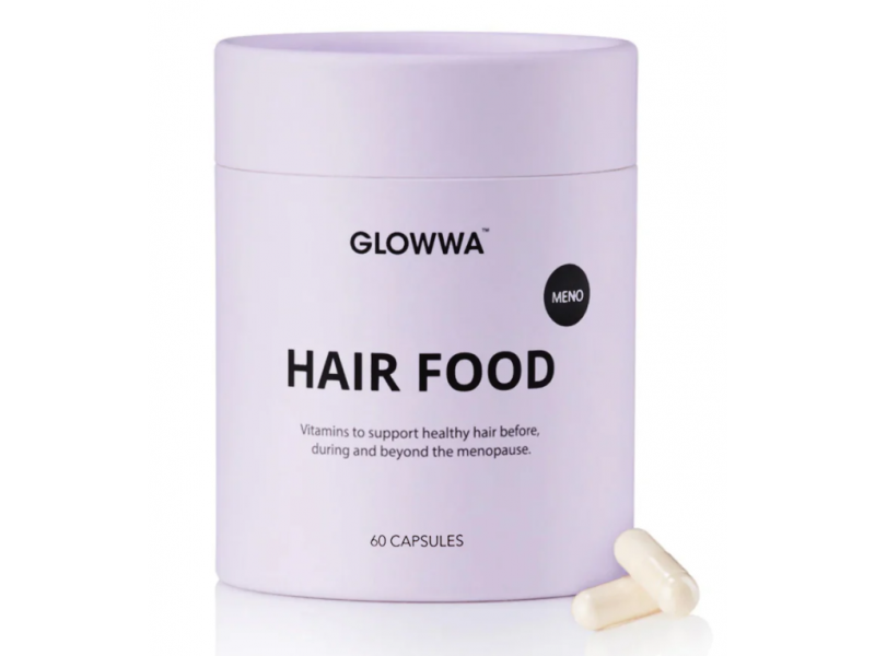 Glowwa Hair Food Meno -  - HAIR VITAMINS, 60 CAPSULES