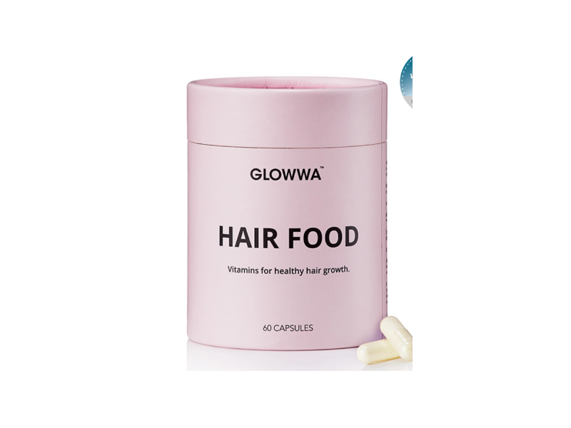 Glowwa Hair Food - HAIR VITAMINS, 60 CAPSULES